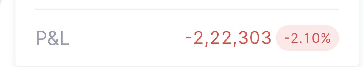 Suresh_kumar047's tweet photo. Is your portfolio recovered? 🤔
My portfolio is now just 2% away from breakeven. 📈
If the market reaches the 24,700 level, my portfolio will be back to cost-to-cost. 😊
#Nifty
#Niftybees https://t.co/nEiHMX7vge
