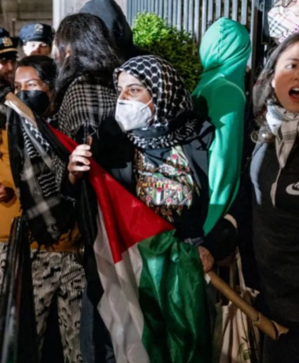 NizNellie3's tweet photo. 🚨 Leqaa Kordia is a fake “student” who arrived on a student visa in 2016.

She’s also a Palestinian terror-supporter from the West Bank who now refers to herself as a “political prisoner” in America.

She’s been here on our dime for 10 years. There’s no concrete evidence she ever attended college.

She was supposed to return in 2022. She not only overstayed her visa, she became an unhinged protestor at Columbia University, screaming for the destruction of Israel and America.

She was released by one of Biden’s commie judges from an ICE detention facility in March of 2026.

She now travels to events in support of Salah Sarsour, a Jordanian Muslim Brotherhood agent who was recently arrested by ICE for visa violations and potential terror ties.

This is a non-citizen operating on our soil under a Republican White House, in support of terrorist entities.

Let me say that again: this miscreant is NOT a citizen and committed visa fraud… FOR 10 YEARS.

@dhs @fbi @SecMullinDHS