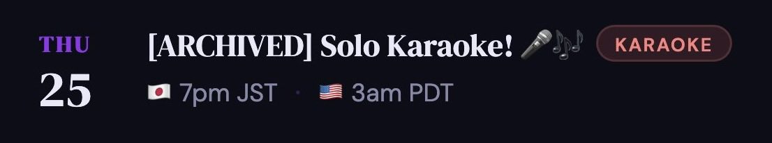 _LuckyJay's tweet photo. Also reminder for people who are like "god I wanna hear claude sing more", he has a SOLO archived karaoke next week that you should definitely tune in to 🫵 https://t.co/T65XELDTT5