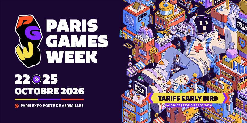 TicketmasterFR's tweet photo. 👾 Pour son 15ème anniversaire, la Paris Games Week devient un terrain de jeu pour toutes les communautés
🕹️Rendez-vous du 22 au 25 octobre à Paris Expo - Porte de Versailles ! 
🎟️ https://t.co/eTdiSQ1VSc https://t.co/eqiUxUsXnF