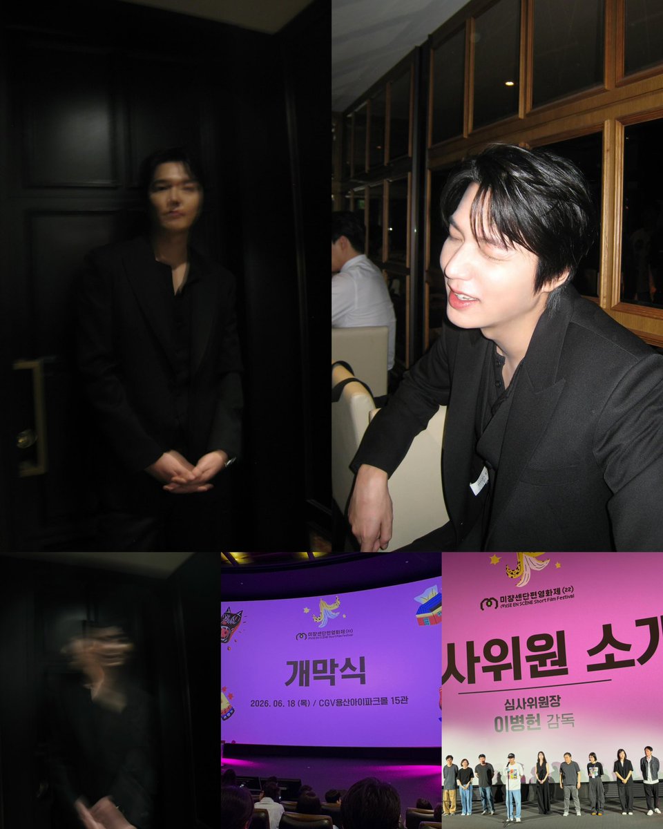 yuminoz622's tweet photo. ミノIG🆙😆🙌💕
2026.06.18
미장센 단편영화제 심사위원 많관부 #msff
超お久しぶりで嬉しい😭😍❤️
#LeeMinHo #이민호 #イミンホ
#미쟝센단편영화제 https://t.co/4to62LkWhL