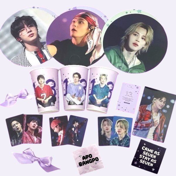 yolumlovesyou's tweet photo. #BTS #ジン #V #ジミン さん
💜𝖡𝖳𝖲 𝟣𝟥𝖳𝖧 𝖠𝖭𝖭𝖨𝖵𝖤𝖱𝖲𝖠𝖱𝖸 𝖢𝖠𝖥𝖤 💜
6/19〜22💜ラッキードロー
💜パネル💜グッズリストはリプに繋ぎます↓
♡基本特典カップ＋フォトカード＋ステッカー2枚　Vさんのみ＋ポストカード
♡ケーキセット特典 基本特典2セット＋カップ2種うちわ2種（ケーキセットでは2人のメンバーをお選びいただけます）
💜ケーキ2種類
@btsforever1207 様
@APPLE_V_KR 様
@slowstarter1013 様

#To_My_Universe_JIN #JIN #진 
#태형이가자랑스러워 
#So_proud_of_our_V
#TAEHYUNG #뷔 #テテ #BTSV 
#still_with_JIMIN
#JIMIN #지민