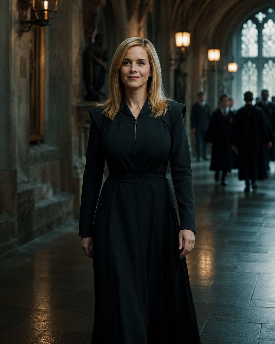 R0SETAYL0R's tweet photo. Hermione Granger visiting Hogwarts, 2026 https://t.co/3lIMknEvQt