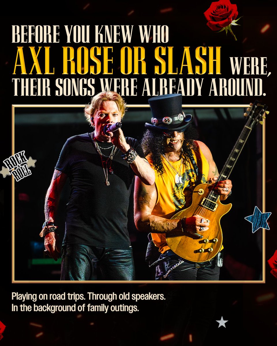 Bookmyshow_live's tweet photo. For nearly four decades, their songs have outlived trends, crossed generations, and remained rock essentials. 🌹🎸

Time to relive them, live in Guwahati &amp; Bengaluru!

https://t.co/bHuL3BRUKr

(1/2) https://t.co/9JpoJCUcMm