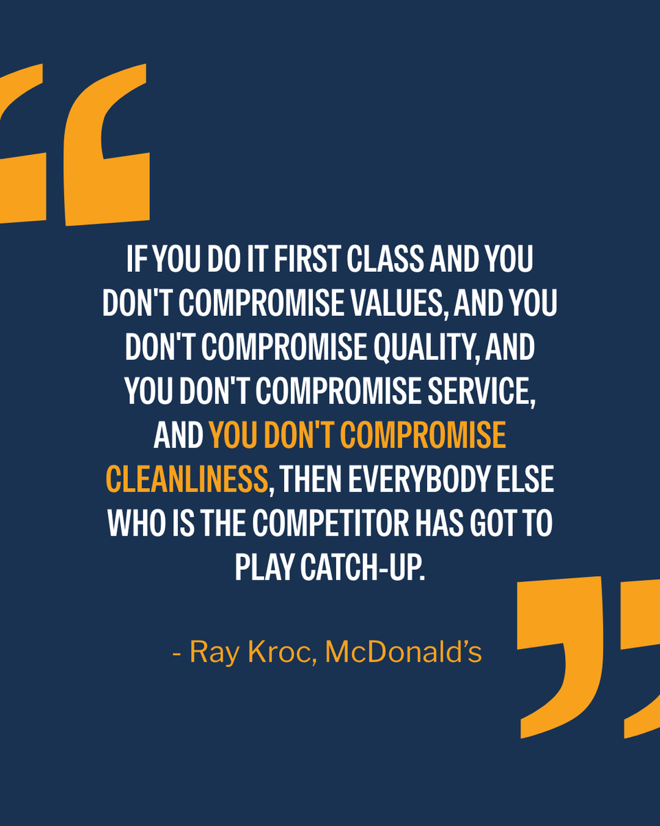 AnagoCleaning's tweet photo. Cleanliness isn't something you compromise on.

The highest-performing businesses understand that details matter, and a clean, healthy environment is one of the details that impacts everything else.

That's a standard worth maintaining.

#CommercialCleaning #AnagoCleaningSystems https://t.co/nEEWKQ0Atz