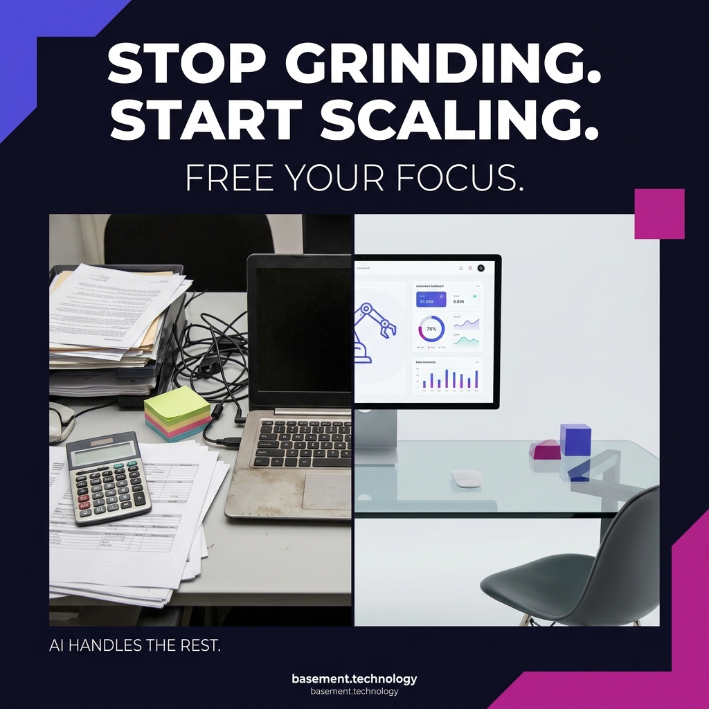 basement_web's tweet photo. Tired of tedious manual tasks? 😅 Basement's AI handles publishing, marketing, and customer service 24/7, freeing up your time. Get started today! Try it free → https://t.co/qMwDAuz9TZ #AI #Automation #Business https://t.co/LpQJs4GA80
