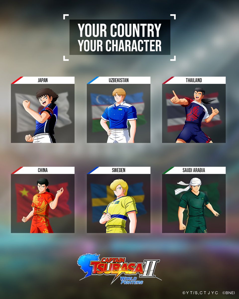 CptTsubasa2WF's tweet photo. Get ready to support your team!
 
#CaptainTsubasa #WorldFighters https://t.co/Y34wdb7Ui7