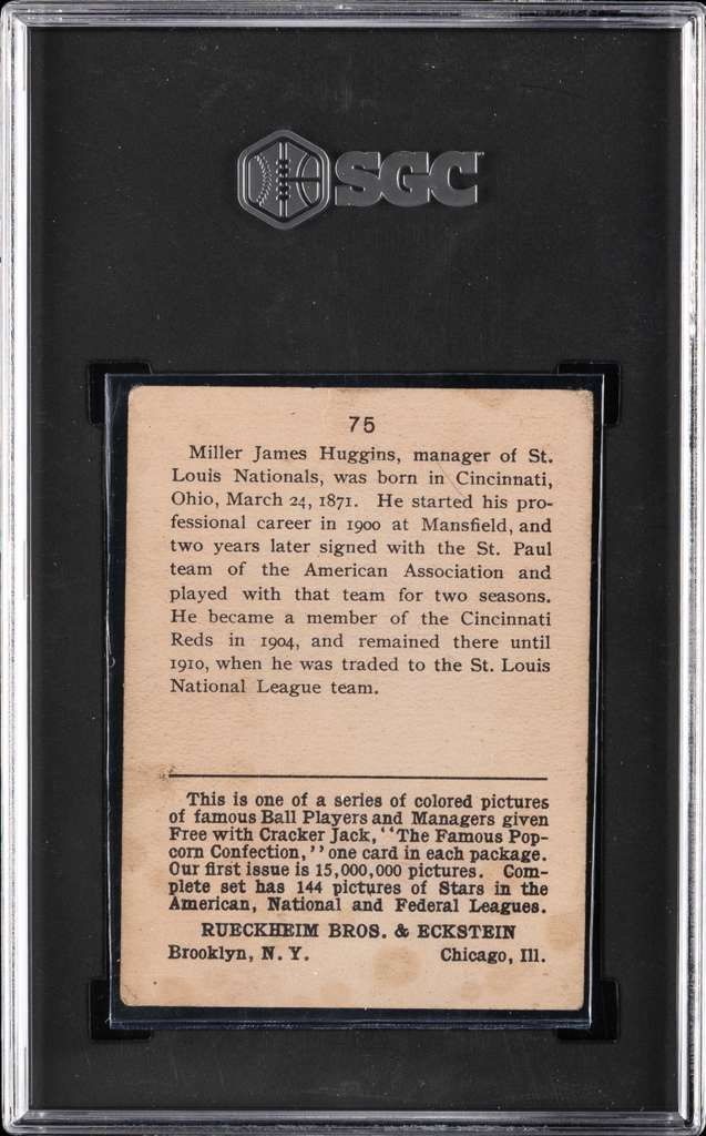 HeroesYesterday's tweet photo. 🔓 VAULT PULL no 9
1914 Cracker Jack Miller Huggins SGC 1.5
1915 Cracker Jack Jake Daubert PSA 4
1915 Cracker Jack Bob Bescher PSA 7
Three Cracker Jacks. Over 100 years old & still iconic.
📩 DM for details.
#SportsCards #VintageCards #CrackerJack #CardCollector #PSAVault https://t.co/BYOkN0dksd