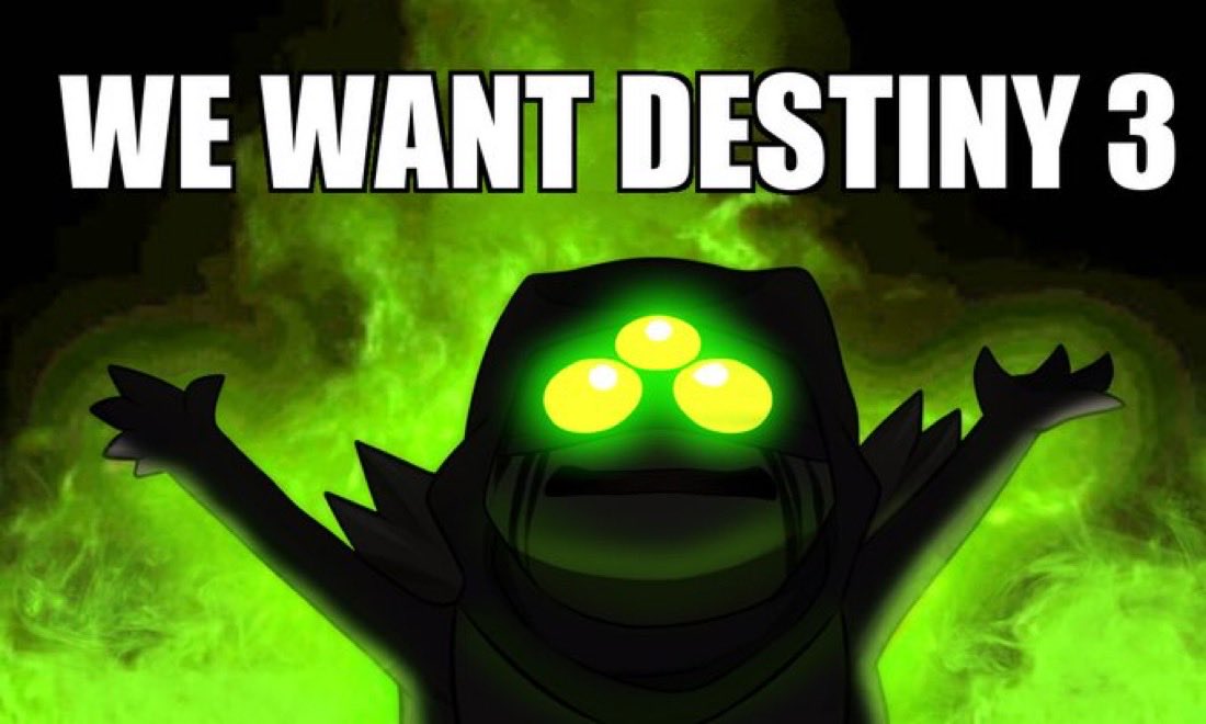 wewantdestiny's tweet photo. @PlayStation As a New Yorker and a Knicks fan can you give us Destiny 3 https://t.co/MxlfW3fMnh