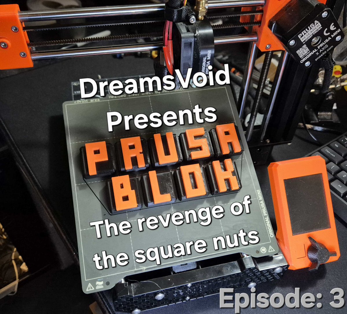DreamsVoid's tweet photo. Getting ready for Episode 3 of the @Prusa3D #PrusaBlok build series!
Can we get more @HariboUKI_ gummy bears? :o
Let's find out tonight!
2130BST, 2230CEST, 530PM Eastern
Link to follow! https://t.co/Re2rxKu3SK