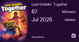 TheJustinSix's tweet photo. I want to thank my mum my dad and every person who played the demo for loot gobblin' together for helping me achieve my gamedev dreams and really my life dreams too https://t.co/aY1S5eA5qf