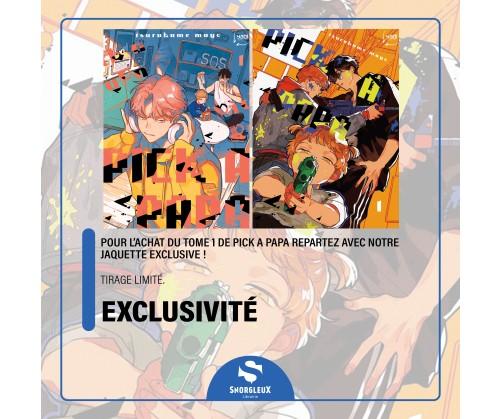 ExclusiveManga's tweet photo. Jaquette Exclusive (Le Snorgleux) ! ✨️
Pick a Papa - Tome 1

📅 26 Juin 2026, 9€35

Le Snorgleux : https://t.co/7lnjfhTq1w https://t.co/RDPdN2PgyG