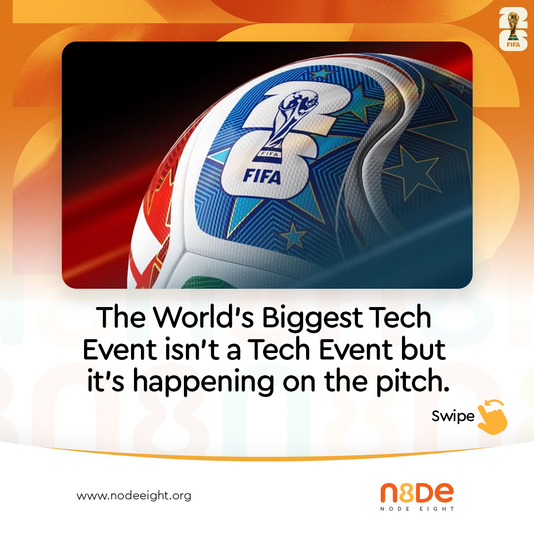NodeEight's tweet photo. Did you know one of the smartest pieces of technology at the 2026 FIFA World Cup isn't a camera or the VAR system?

Meet the Adidas Trionda, the official FIFA World Cup match ball with built-in sensor technology.

Swipe through to see how this smart ball is helping 

1/2 https://t.co/wJRI9kXcbA