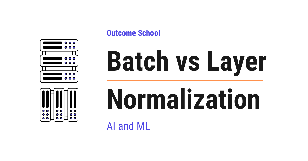 Batch Normalization vs Layer Normalization Read here: https://t.co ...