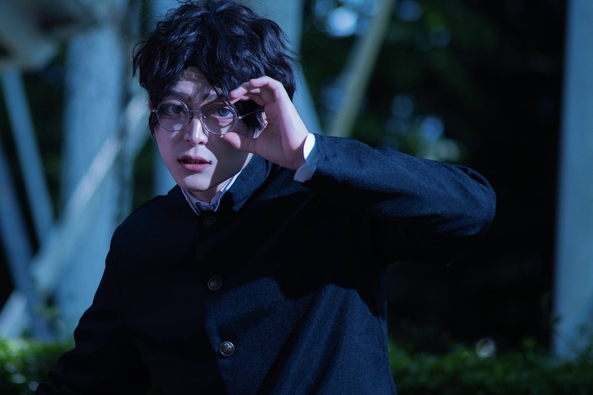 nakajima_rider's tweet photo. 【Cosplay】
.

      ダンダダン      高倉 健(オカルン)

.
photo：ぬーこさん
 #ライダー中島のつくってあそぼ
 #リナコス https://t.co/s940G43j4B