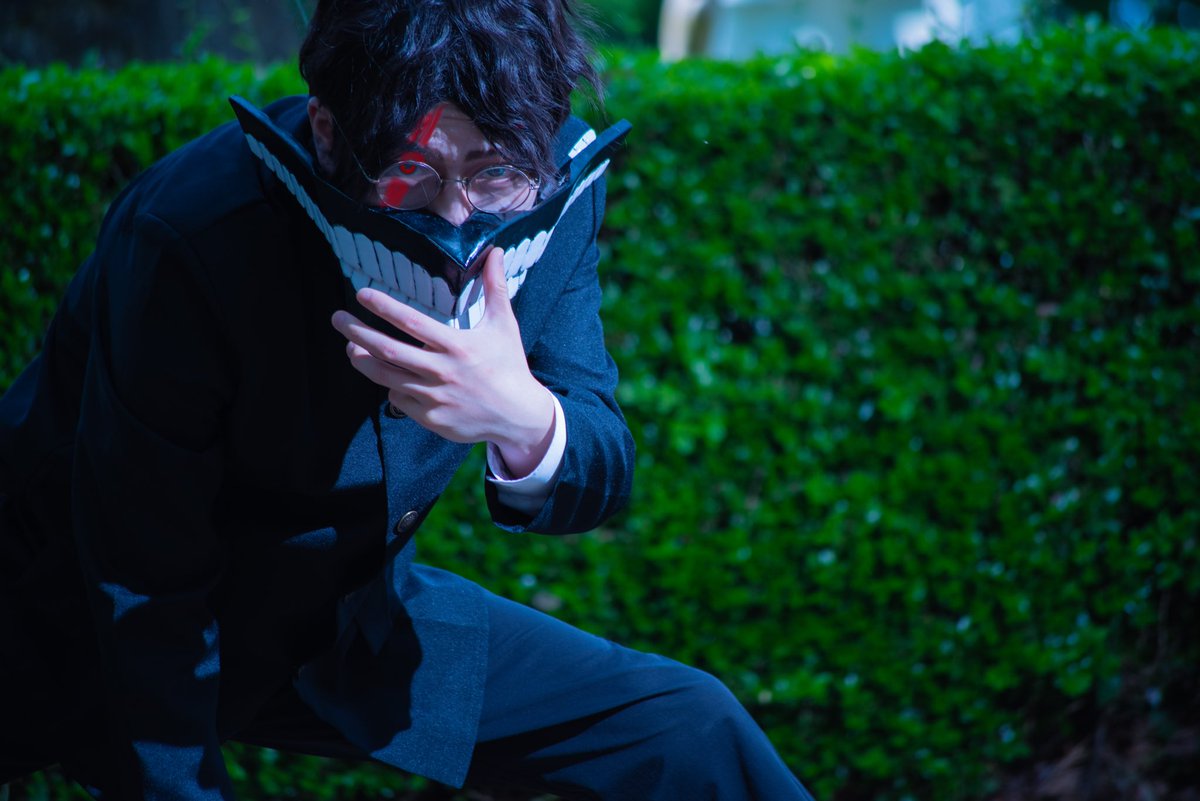 nakajima_rider's tweet photo. 【Cosplay】
.

      ダンダダン      高倉 健(オカルン)

.
photo：ぬーこさん
 #ライダー中島のつくってあそぼ
 #リナコス https://t.co/s940G43j4B