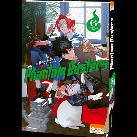 ExclusiveManga's tweet photo. Jaquette Exclusive (Leclerc) ! ✨️
Phantom Busters - Tome 6

📅 2 Juillet 2026, 6€95

Leclerc : https://t.co/LGOBMNlPGT https://t.co/3LkQ7IxWSe