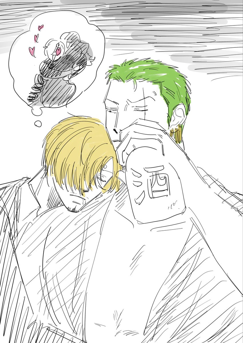 7_teitoh's tweet photo. ゾロサン https://t.co/RbGQM193Xo