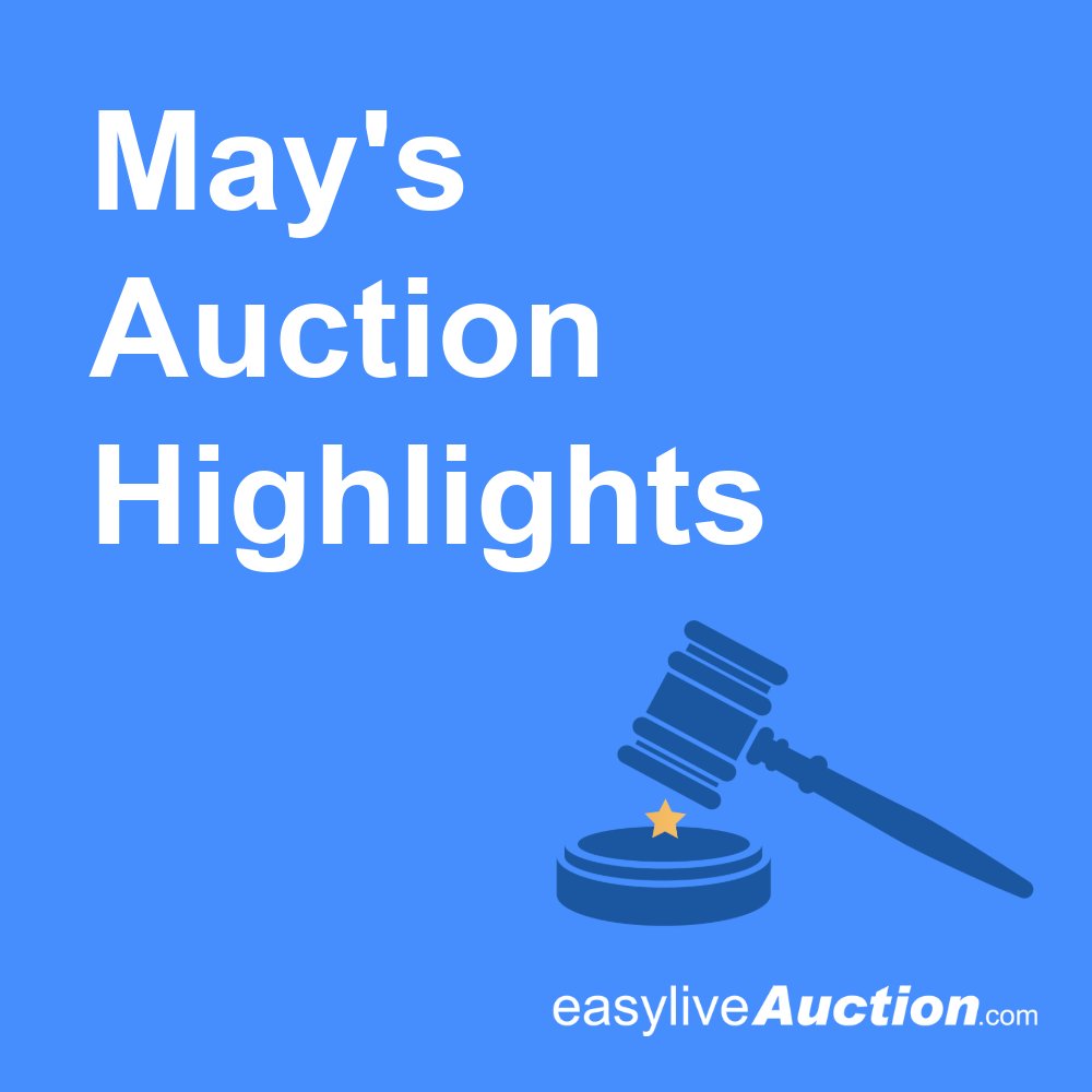 easyliveauction's tweet photo. 💎From rare collectables to unexpected treasures, May saw plenty of competitive bidding and impressive hammer prices.

Here are a few of the standout pieces from last month's auctions.

What will you uncover at auction? https://t.co/Dkv1sGaKoJ

#OnlineAuction #Auction #BidNow https://t.co/K5IxTumkk2