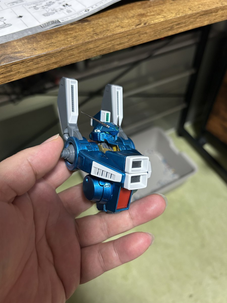isuca2400's tweet photo. #ガンプラ
マークⅤ制作途中。
エアブラシシステム使うと塗装ムラ出にくいからマジでありがたい！！
トップコートは艶出しにしてみようかな https://t.co/9KpDpFx9Qj