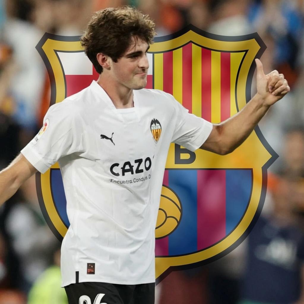 vanemrys15's tweet photo. Some Barcelona fans are already saying Javi Guerra is the wrong profile, but that is exactly why he should be considered. Not every midfielder in the squad needs to be another Pedri, Gavi, or Olmo. Football is about balance, and one thing Barcelona have lacked at times is physicality in midfield.

When teams press aggressively, win second balls, and turn matches into physical battles, we sometimes struggle to impose ourselves. Technical quality alone is not always enough. You need midfielders who can cover ground, win duels, carry the ball through pressure, and drive the team forward when passing lanes are blocked. Javi Guerra brings those qualities.

His profile is somewhat similar to a young Paul Pogba. I'm not saying he is as talented or as complete as Pogba at his peak, but he has that blend of physicality, ball carrying ability, and the confidence to drive through midfield with the ball at his feet. Those types of midfielders can completely change the dynamics of a game.

Barcelona already have creators and controllers. What we don't have enough of are midfielders who can physically dominate spaces, win battles in transition, and carry the ball 20 or 30 metres up the pitch when the game becomes chaotic. Guerra gives you a different weapon without sacrificing technical quality.

The best midfields are built on complementary profiles, not identical ones. Busquets, Xavi, and Iniesta succeeded because each offered something different. If Flick wants more intensity, athleticism, and physical presence in midfield, then Javi Guerra is not the wrong profile, he is exactly the kind of profile Barcelona should be considering.