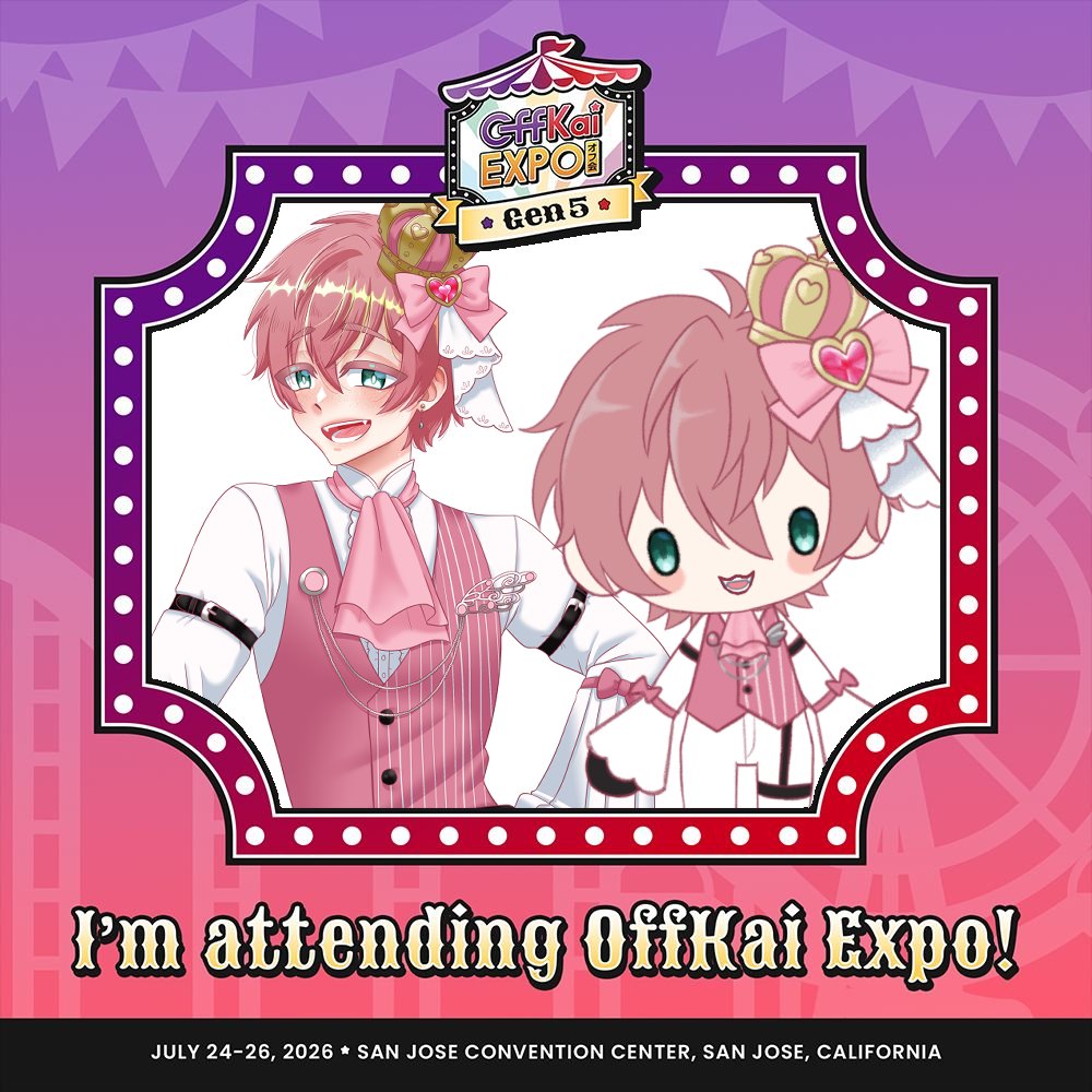 IzumiHaruo's tweet photo. I'll be at offkai in person!!
Will you know who I am without looking at my badge? Who knows?
Maybe you will see me in a maid dress :3
@OffKaiExpo #OffKaiGen5 https://t.co/WjEbMatlk7