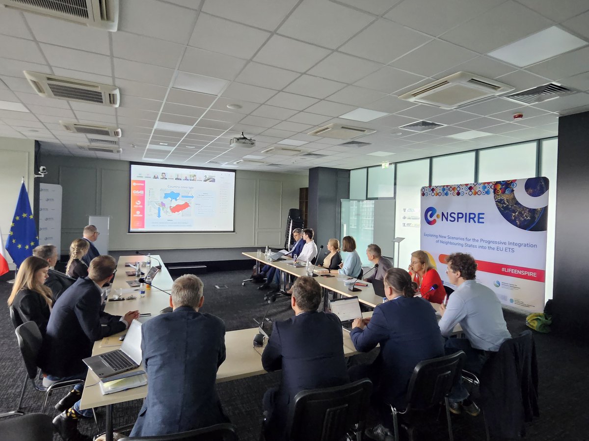 climate_cake's tweet photo. �� On 15 June 2026, the first Advisory Board meeting of the #LIFEENSPIRE project brought together leading experts to discuss #CBAM, #EUETS developments, #carbonpricing &amp; decarbonisation pathways in Europe &amp; neighbouring countries.

💡More: https://t.co/GF3czKmRCq

@LIFEProgramme https://t.co/cYhWCIJX2X