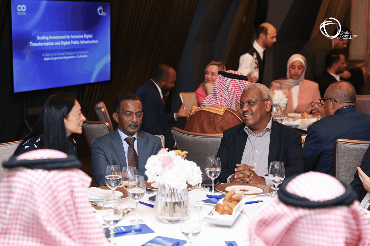 dcorg's tweet photo. Meaningful digital transformation requires more than technology. It requires partnership, investment, and collective action.

On the sidelines of the Islamic Development Bank (IsDB) Annual Meetings 2026 in Baku, DCO and Co-Develop convened a High-Level Dinner Dialogue on Scaling Investment for Inclusive Digital Transformation and Digital Public Infrastructure (DPI).

The dialogue brought together senior leaders from government, development finance institutions, multilateral organizations, and the private sector to explore how stronger partnerships, innovative financing, and coordinated action can unlock scalable digital opportunities and accelerate inclusive digital transformation across developing economies.

Together, we can advance a more inclusive, connected, and prosperous digital future for all.

#2026IsDBGroupAMs #DigitalProsperity4All #DevelopmentFinance

@SaudiFund_Dev | @idda_azerbaijan | @WorldBankGroup | @isdb_group | @LetsCoDevelop