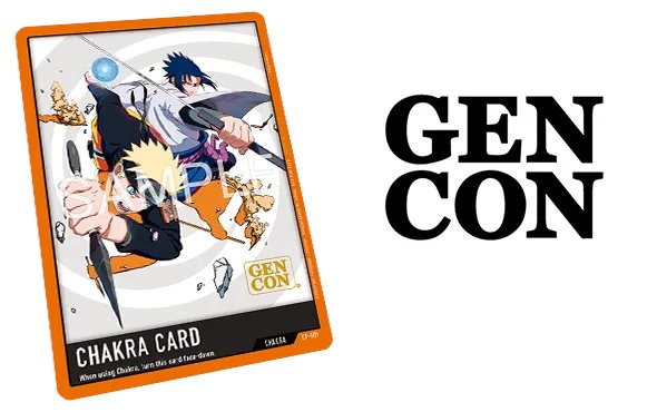 OrangeSamuraiD's tweet photo. Naruto Card Game will have Tutorial Events at Gen Con 2026!
Join them at Event Room #121
Participants will receive:
CP-001 Chakra Card Gen Con Version
Special Backpack
Logo Sticker
Official Playmat (arriving 2027, purchase voucher) https://t.co/DpazvxSM9d