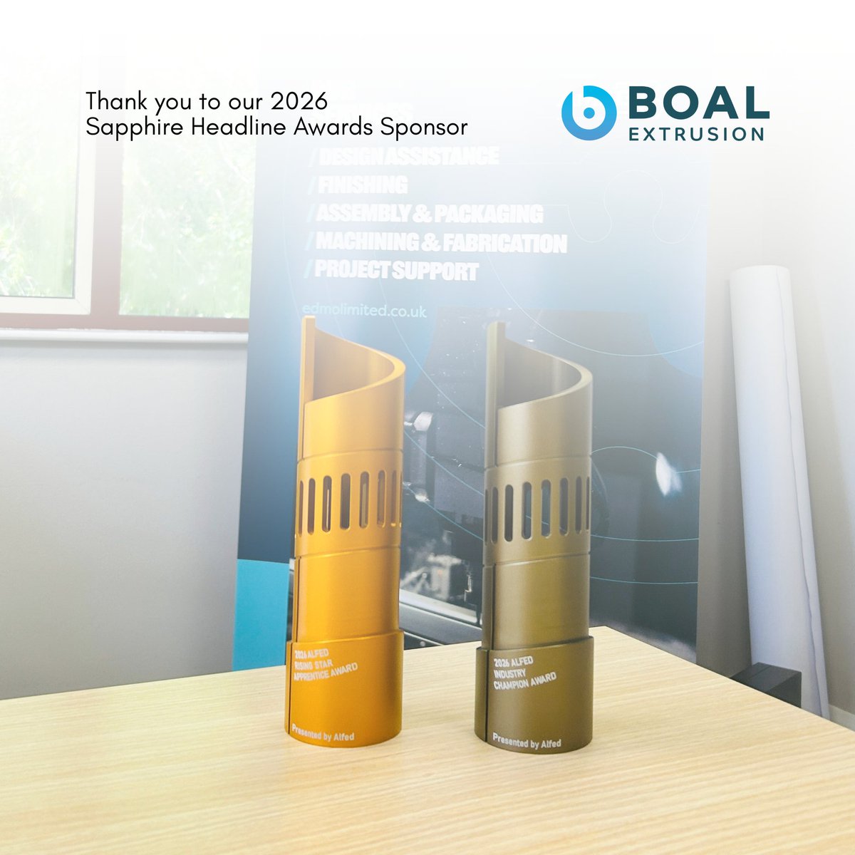 alfedaluminium's tweet photo. Big ideas ✅
Real action ✅
Industry impact ✅
That’s what #ALFEDAwards 2026 is all about.
⏳Deadline: 3 July
 📢Nominate now: https://t.co/A9YLsr9BUz
#MakingThingsHappen https://t.co/vvYuKMt0kf