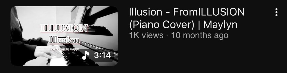 maybemeal's tweet photo. 1K views already!🎉🎹✨ มี Piano Cover อันแรกที่ยอดวิวถึงหลักพันแล้วค่าา (😭แงง) ยังไงก็ขอขอบคุณทุกคนที่แวะเข้ามารับชมรับฟังด้วยนะคะ🙇🏻‍♀️🙏🏻 https://t.co/NVWkmQNscj