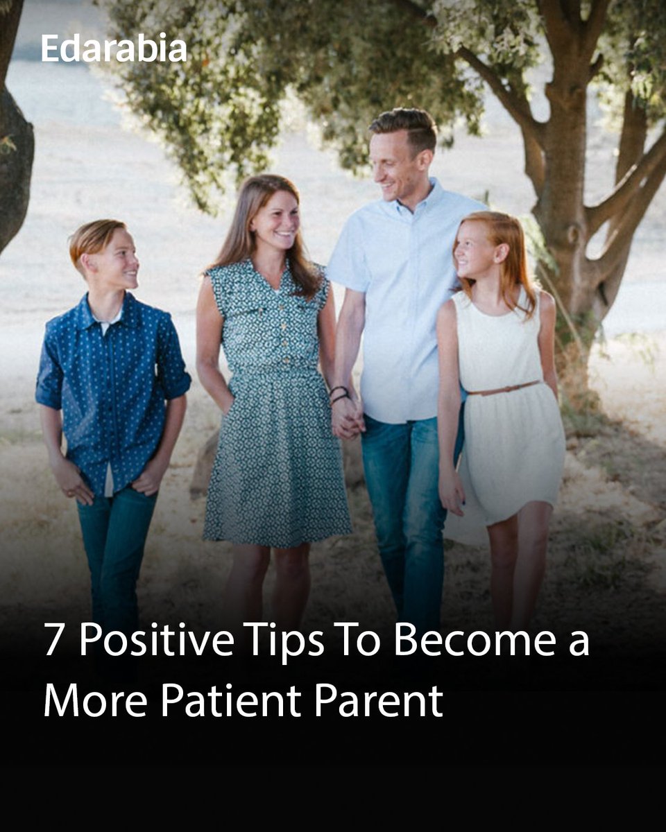 EdarabiaAsia's tweet photo. 💙 Patience is one of the greatest gifts a parent can give. Every calm response, understanding moment, and loving interaction helps build a stronger bond with your child. 🌱👨‍👩‍👧‍👦

Read More: https://t.co/clbJwjYPav https://t.co/uGuiEaFIWI