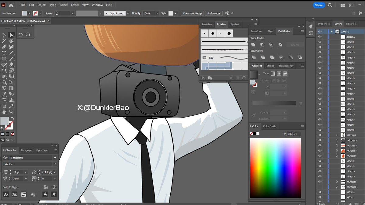 DunklerHung's tweet photo. @Duchess1340523 Ah... I've been so busy these past few days that I haven't had time to go on X. I'm so glad you're still supporting me. I'm almost finished with a new artwork of Speakerman in SKibidi Toilet. He'll be doing something meaningful. https://t.co/nHmwPcc2r3