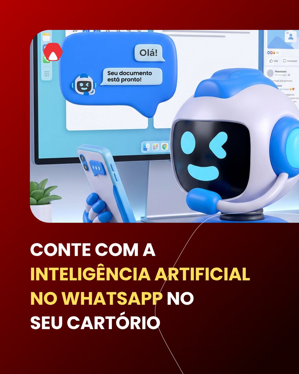 ansatainfo's tweet photo. Transforme o atendimento do seu Cartório com a IA do Talk! Aumente a produtividade, a eficiência da equipe e ofereça mais agilidade aos cidadãos.

Configure o WhatsApp com quem entende do seu negócio!

Agenda sua demo no link na Bio!
#Cartorio #IAGenerativa #ServTalk #Whatsapp https://t.co/RehwSvLru9