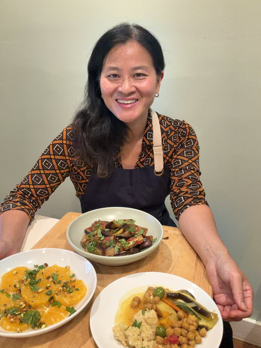 spiceboxtravels's tweet photo. Last night’s #ThriveKitchen @kpnorcal was
-1st class I taught seated (bcs stress fracture )
- 1st #Moroccan menu
-10 yrs since I graduated from culinary school, worked at Michelin starred @mourad_sf, visited Morocco
Get healthy, deliciously!
#culinarymedicine
#lifestylemedicine https://t.co/yz4IkAwk3M