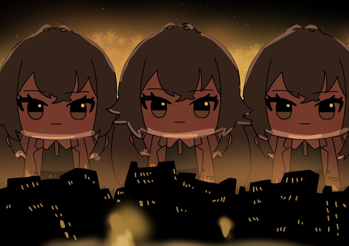shabell_illust's tweet photo. でかぐるみどんどん届いてて今これ https://t.co/HLV7uRQPPN