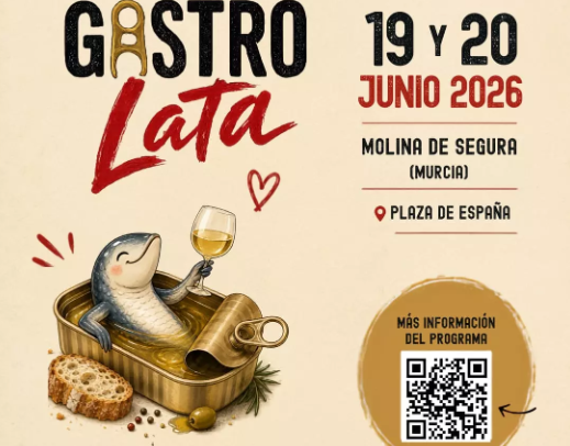 MurciaToday's tweet photo. June 19-20: GastroLata, Spain's first gourmet canned food festival is coming to Molina de Segura this weekend.

https://t.co/sKJDBSo2JJ https://t.co/fqXGWpjGGa