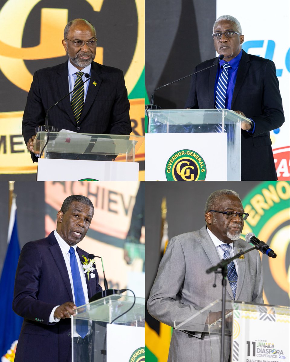 theggpe's tweet photo. Congratulations once more to all the recipients who exemplify excellence and dedication. Together, we are building bridges, inspiring change, and shining a spotlight on the remarkable talent within our diaspora.🇯🇲

#GGAA26 #GGPE #Diaspora https://t.co/f7pnyupf9b