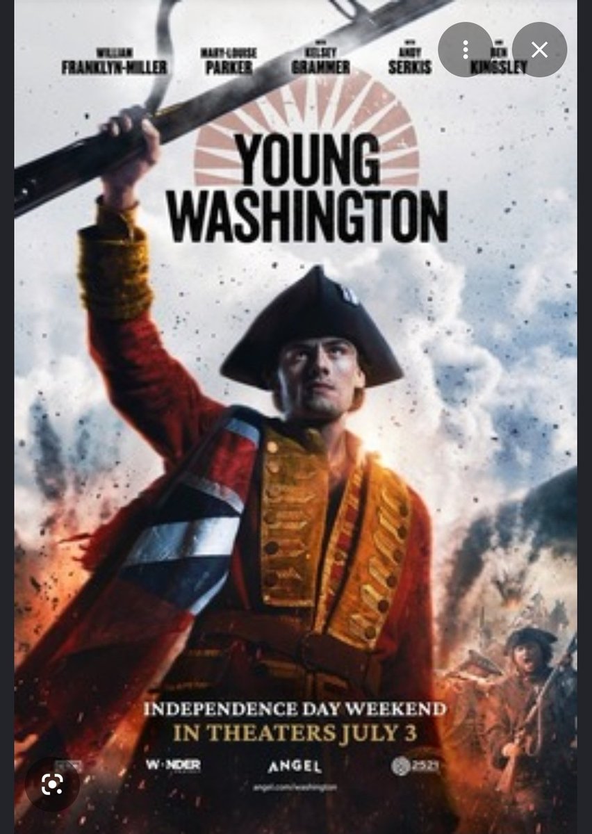 DaveBro80's tweet photo. I'll be watching Young Washington and not the Odyssey.

Not a lot of people know George Washington fought for the English before the Americans https://t.co/XoqL4oFunr
