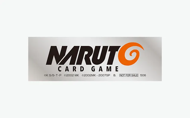 Naruto Card Game Gifts and Merchandise that will be presented at