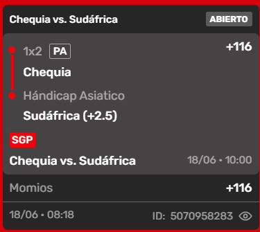 Romanotipster's tweet photo. Vamos por la segunda jornada del mundial. 

#Chequia #Sudáfrica #mundialdefútbol2026 https://t.co/8LEd6jzxXG