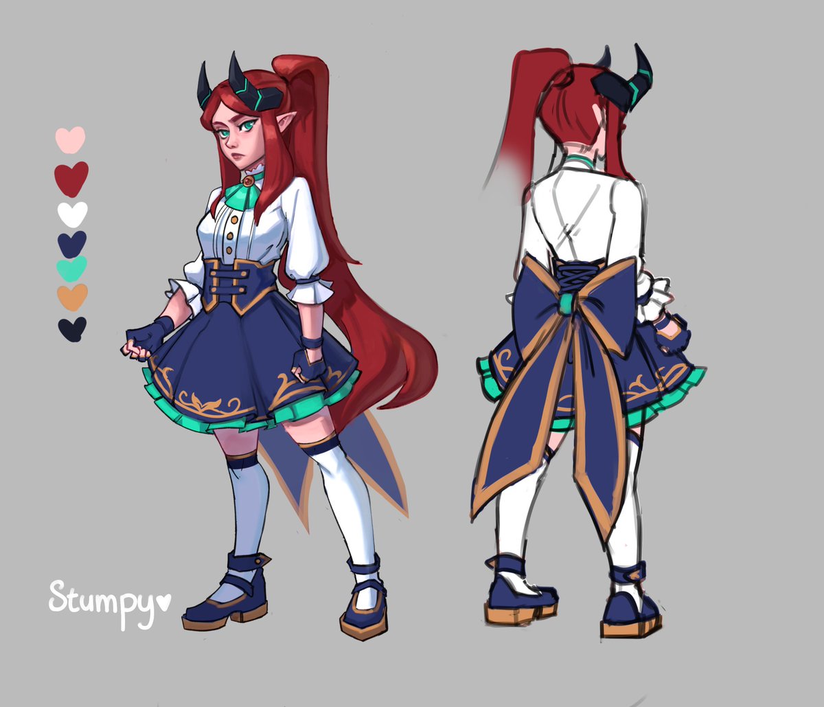 stumpysart's tweet photo. my OC Liliana the demon hunter #artistsontwitter https://t.co/sPUq968VLc