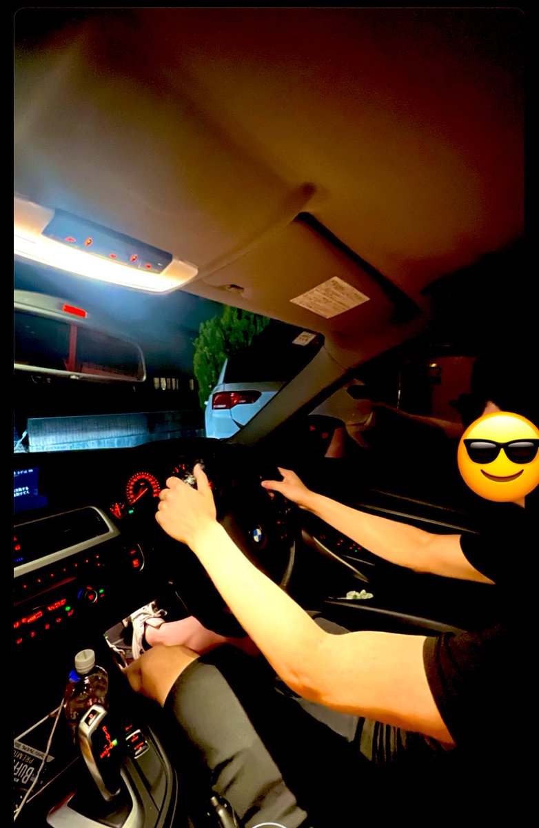 gurabuski's tweet photo. 今日いちばん集中して疲れたのは
一昨日免許を取得した長男坊の助手席に座ったこと....
お疲れ様でした🌙
＃Doppelgänger
＃ありがとう
＃感謝 https://t.co/V0dvmZPig9