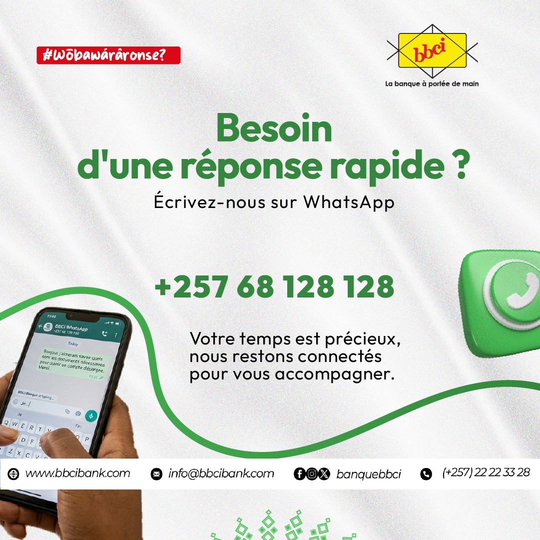 banquebbci's tweet photo. #BBCI #LaBanqueÀPortéeDeMain #najeweyarampaye #wobawararonse? #Burundi https://t.co/j0KPbPsUdy