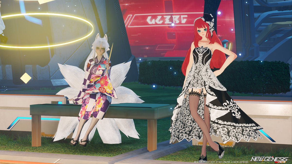 uAh6OxlrlCU68Go's tweet photo. #PSO2NGS_SS 
#メンテの日じゃないけどssを貼る
久しぶりにりんちゃんとSS https://t.co/hs8f8Ga3J1