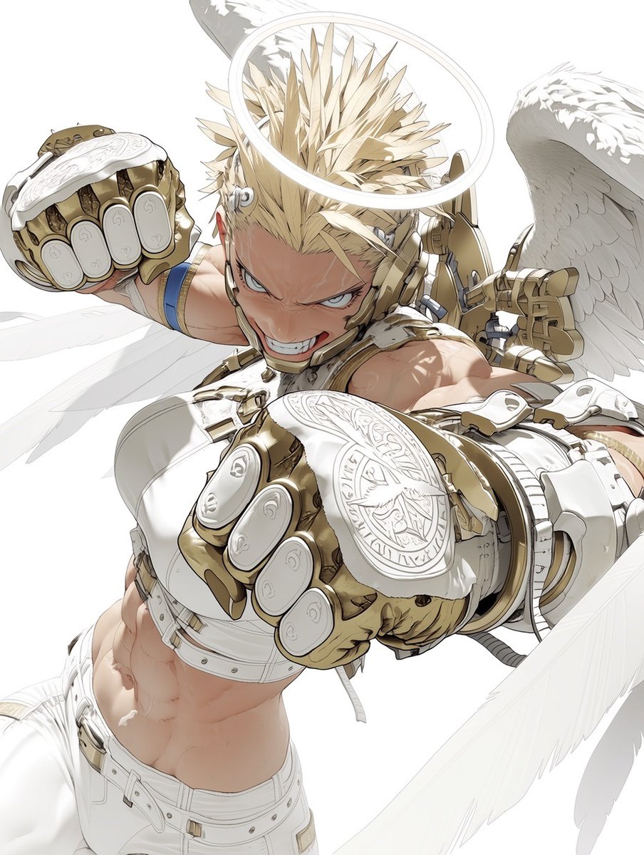 uenrura's tweet photo. 👊 Divine Fist
The fist that moves nations answers only to Heaven.
⚜️ Heaven’s judgment, delivered with a single blow.
#DivineFist #PowerAngel #HolyWarrior https://t.co/aV04hx4Fe3