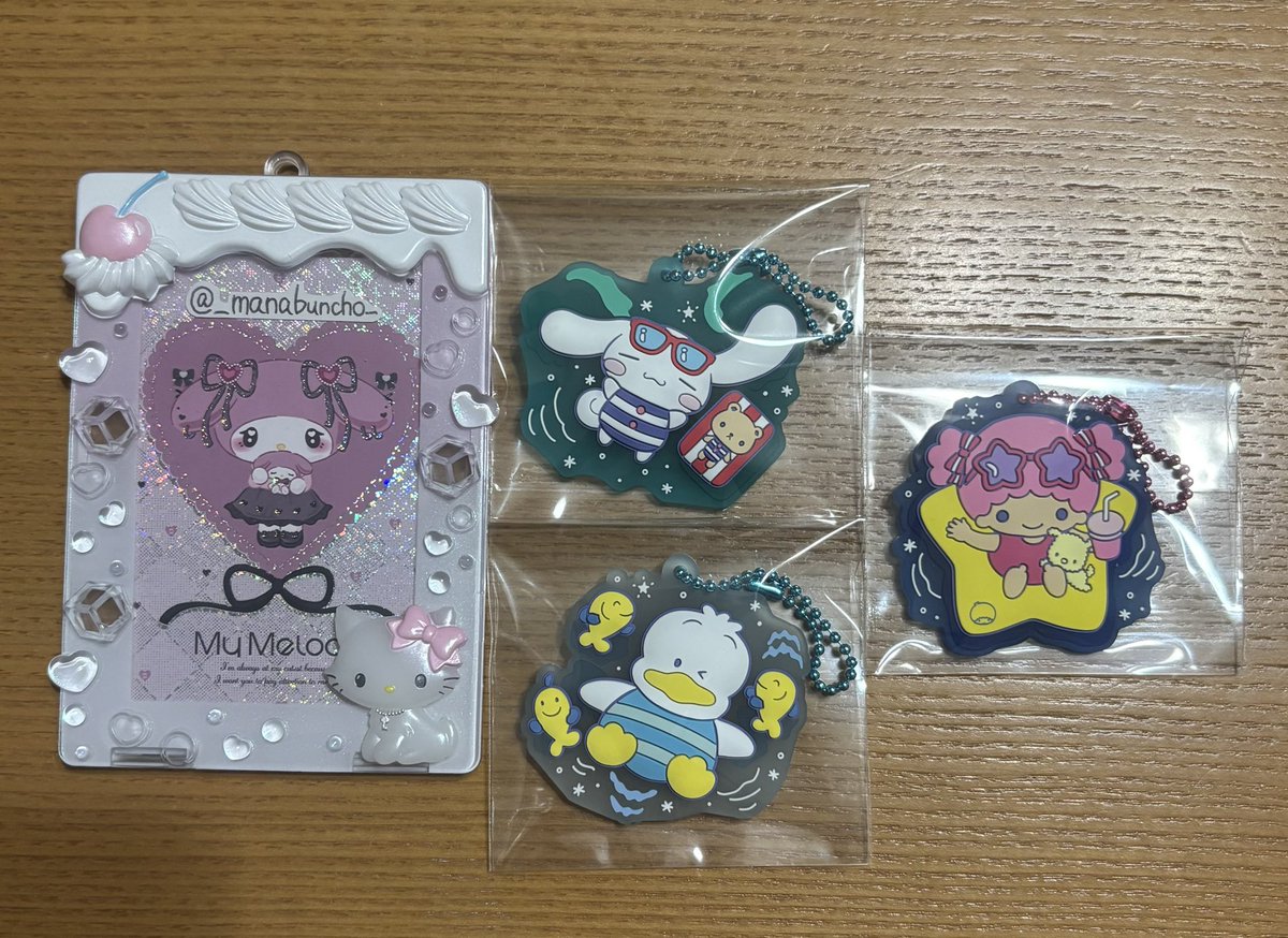 _manabuncho_'s tweet photo. 【交換】サンリオ ぷっくりラバマスグミ

【譲】シナモロール、あひるのペックル、リトルツインスターズ ララ

【求】クロミ ×1

郵送での交換希望です。お気軽にお声掛けください🙇🏻‍♀️ https://t.co/3MOKRUmQs0