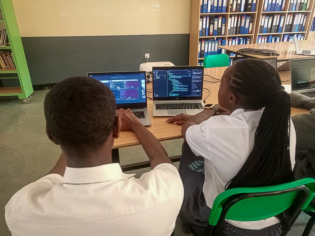 1MRwandanCoders's tweet photo. What were you doing at 15? 
These students are building apps that solve real problems in farming, accessibility, and their own schools.
The Coding and Robotics Club isn't teaching to use technology. It's teaching  to build it.

#1mrc #1millionrwandancoders #digitaltransormation #digitalskills