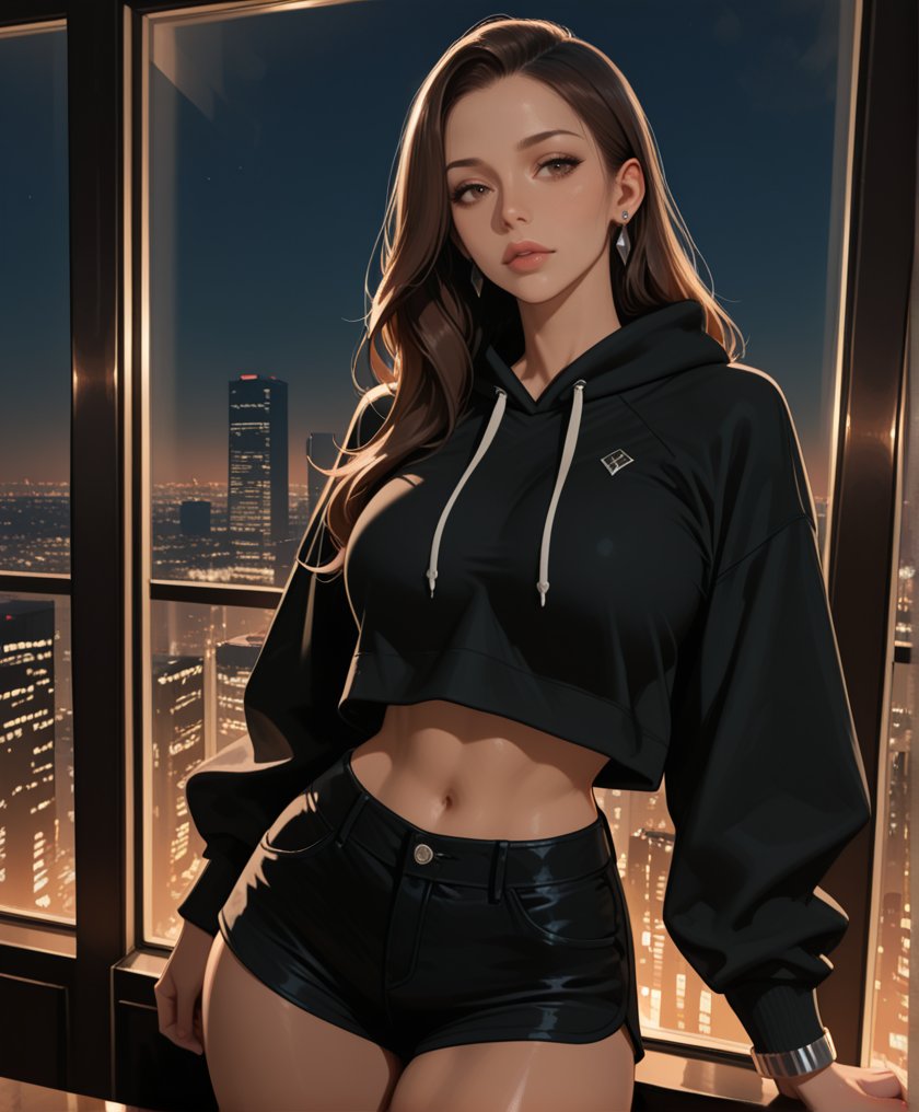 Lewdjo69's tweet photo. Reyna doesn’t make loud entrances.

She just shows up after dark…

city lights behind her,

quiet confidence in her eyes,

and the kind of look that makes you wonder what she was doing before she got here. https://t.co/UsGzQJ22QS