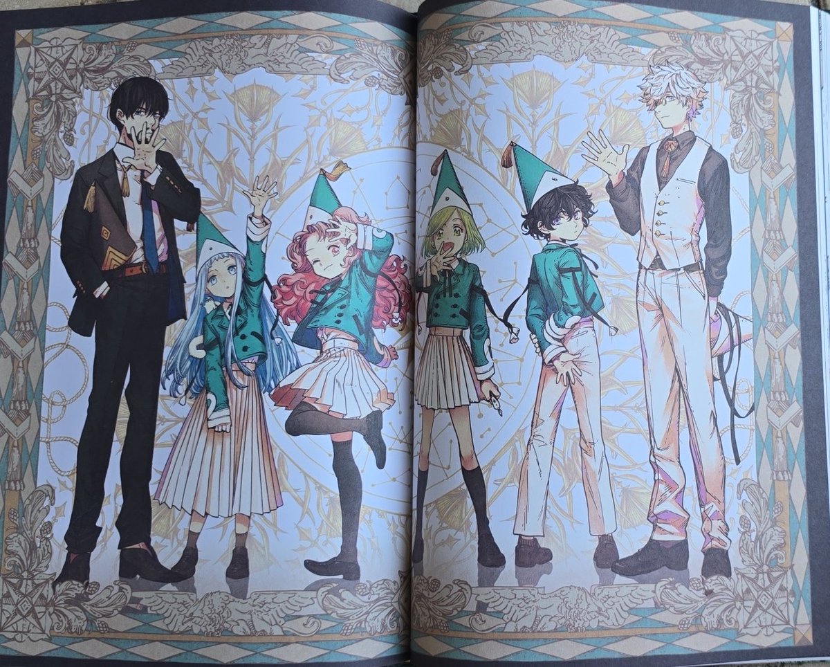 HobiChuuya's tweet photo. leggendo l'artbook a debita distanza perché rischio di macchiare di lacrime e muco questa cosa grandiosa https://t.co/vIMffdHFIL